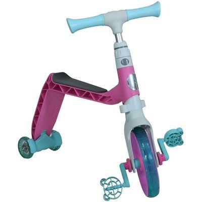 Pillu Monopattino per bambini 3 in 1 Rosa