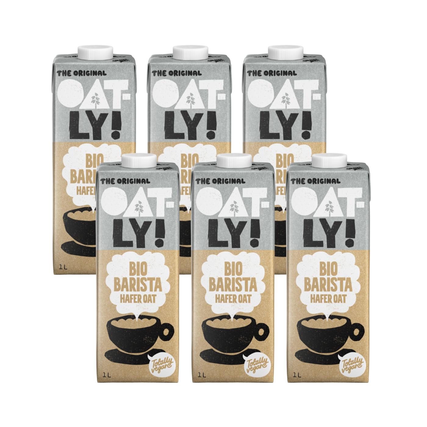 Pack of 6 Barista Organic Oat Drink Oatly