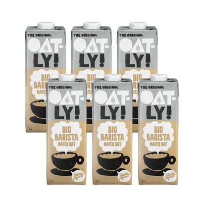 Pack of 6 Barista Organic Oat Drink Oatly