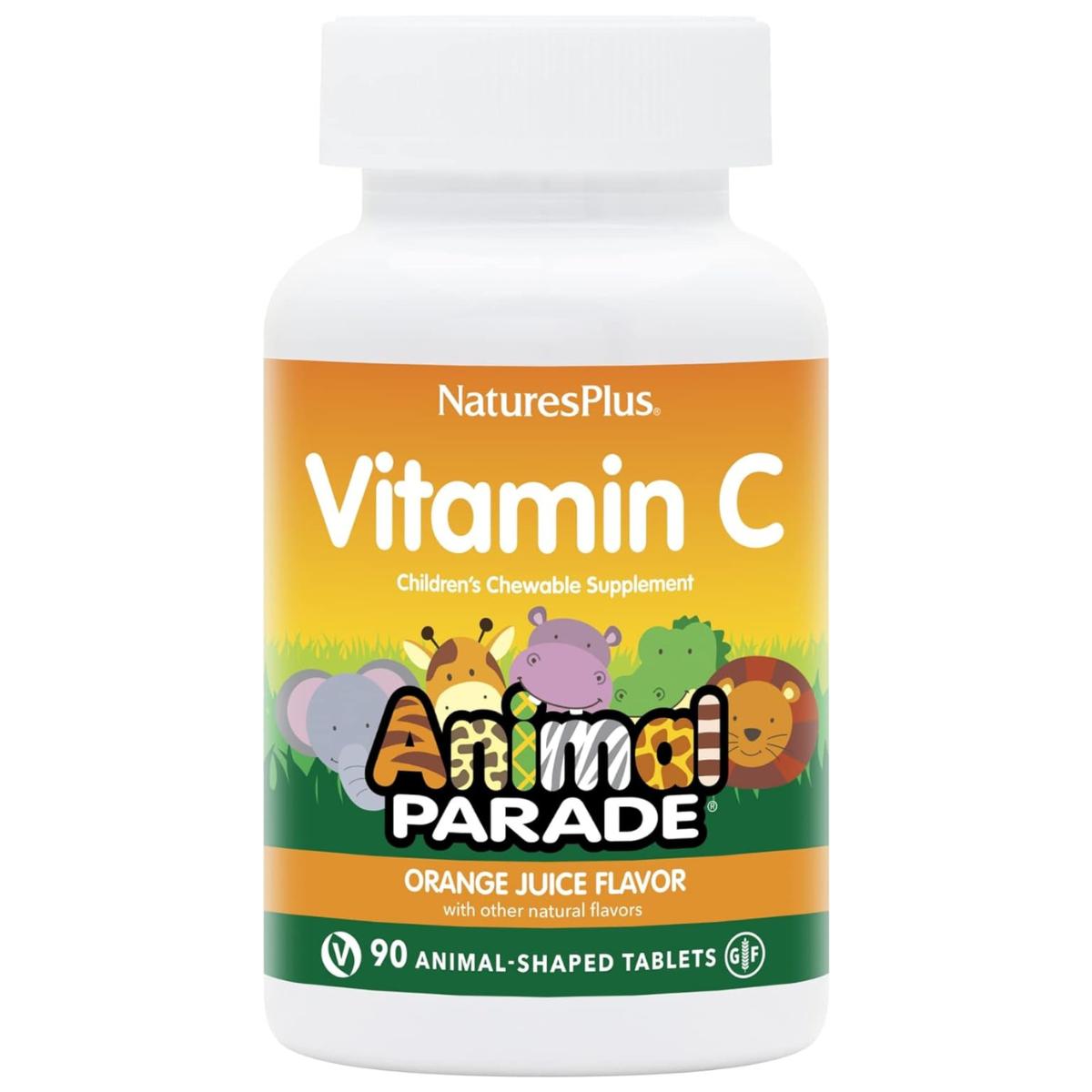 Animal Parade C-vitamin Nature's Plus, 90 tuggtabletter