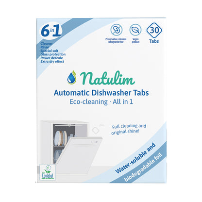 Eco diskmedel 6 i 1 Natulim 30 st