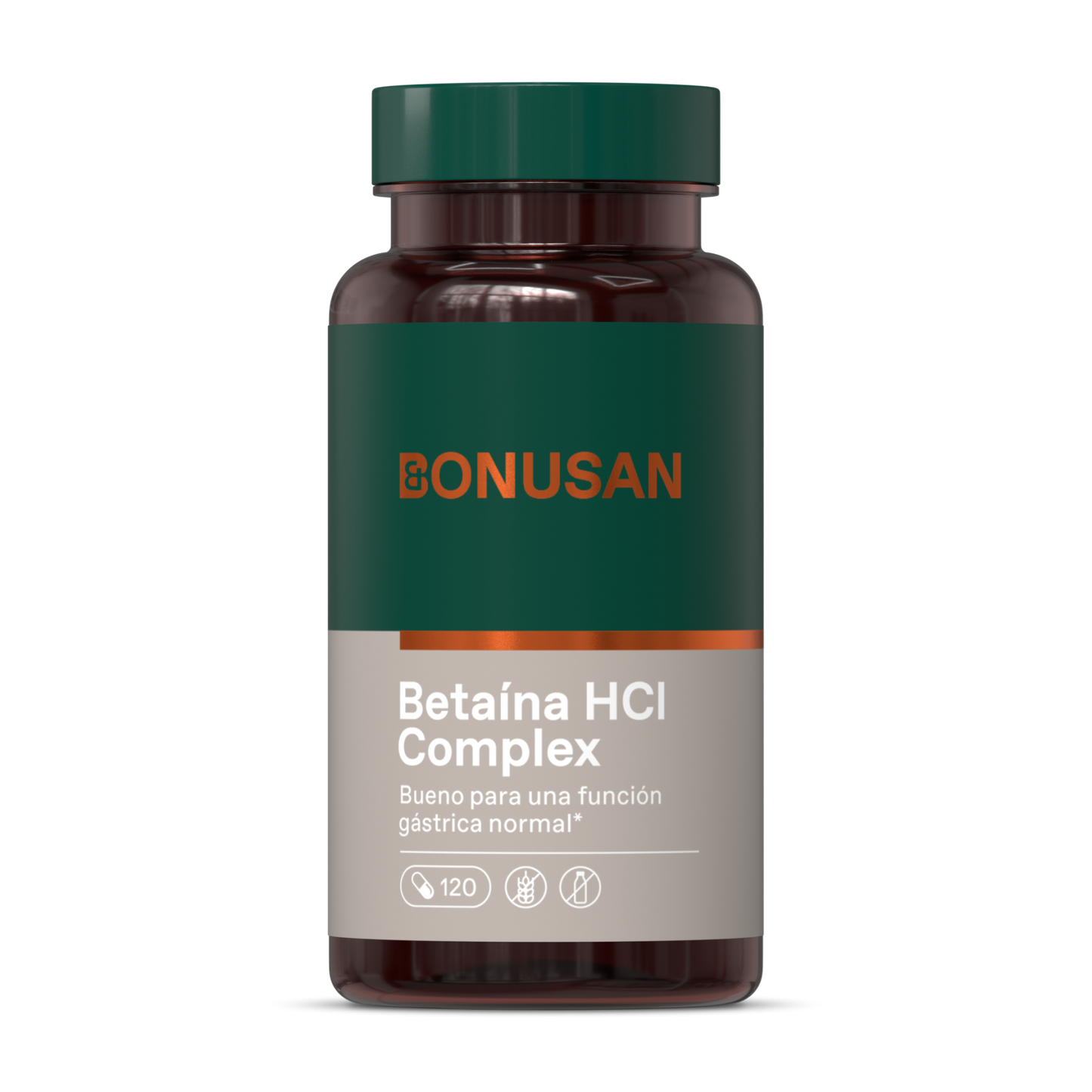Betaine HCl Complex Bonusan 120 kapslar