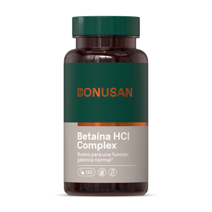 Betaine HCl Complex Bonusan 120 kapslar