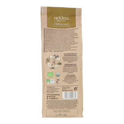 Café moulu bio Cremoso 250 g