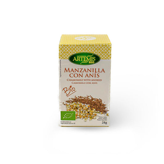 Kamomill med anis Artemis, 20 filter.