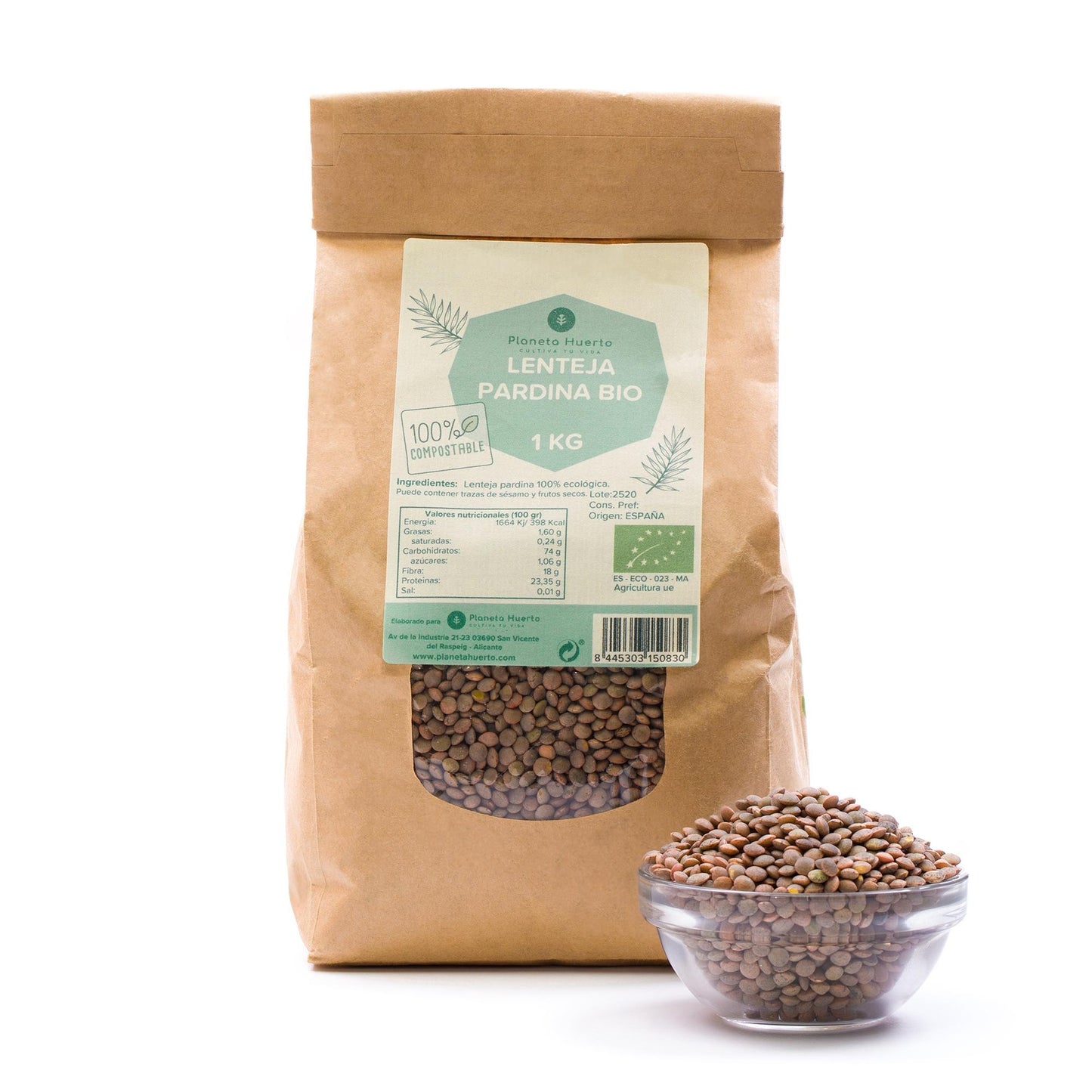 Soczewica Pardina ECO Planeta Huerto 1kg