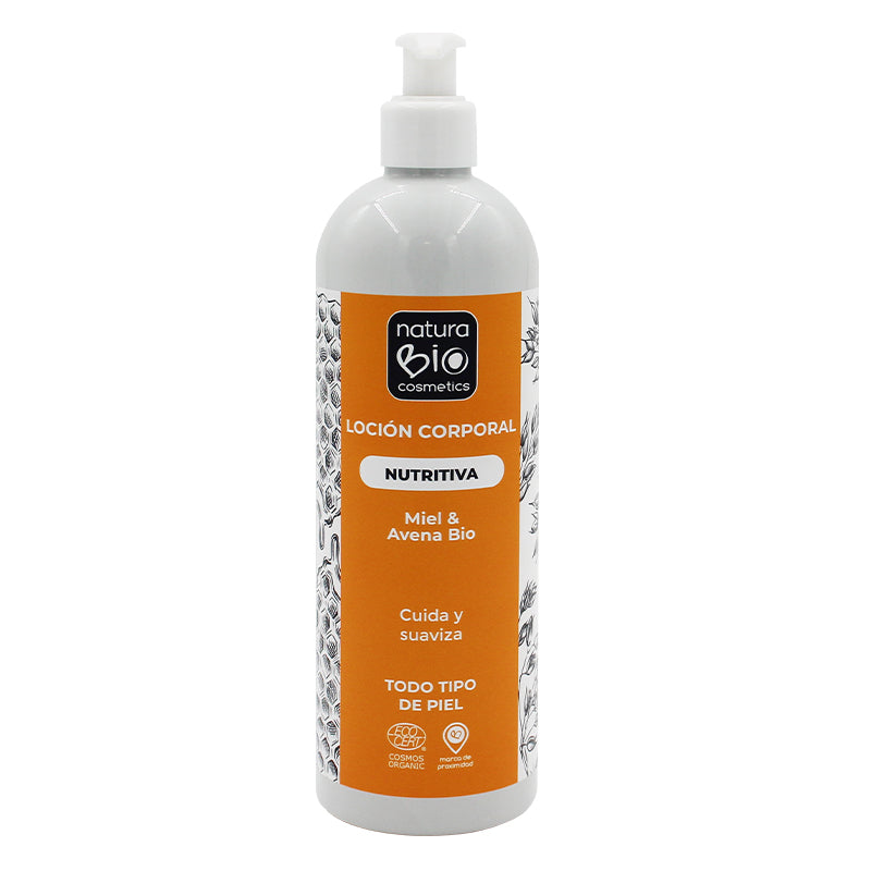 Naturabio Organic Honey and Oat Nourishing Body Lotion 500 ml