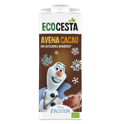 Organic Oat and Cocoa Plant-Based Drink, 1L Ecocesta