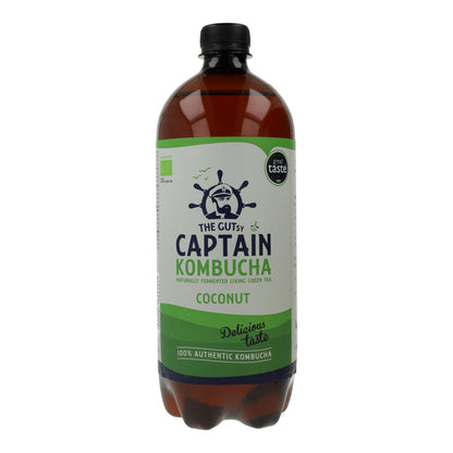 Biologische kombuchadrank kokos Captain Kombucha 1 l