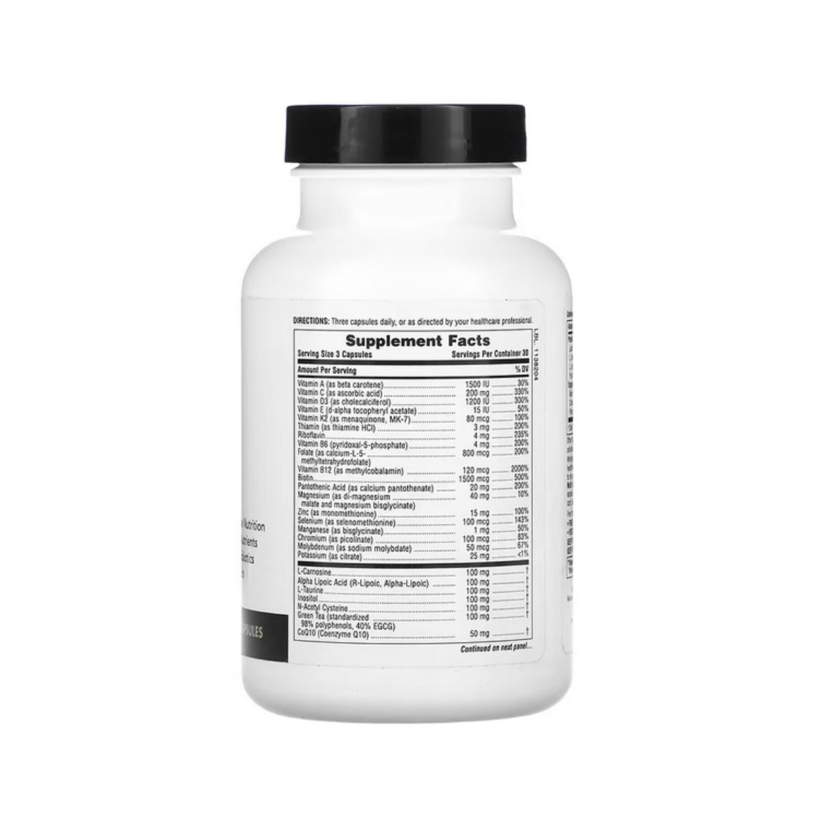 Keto living daily multi, Nature's plus 90 kapsułek.