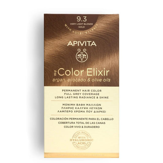 Haarfarbe MY COLOR ELIXIR N 9.3, APIVITA, 150 ml