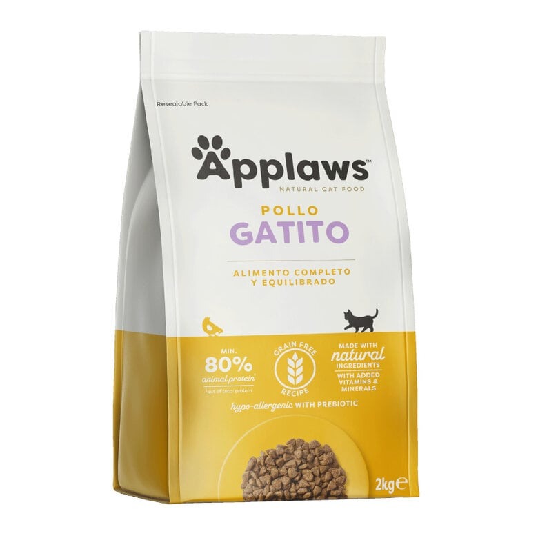 Applaws Cat Dry Kitten Pollo 400 g Mangime naturale per gattini senza cereali