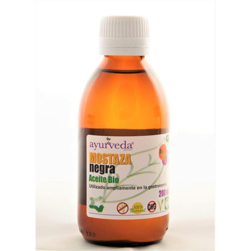 Ayurveda zwarte mosterdolie 200 ml