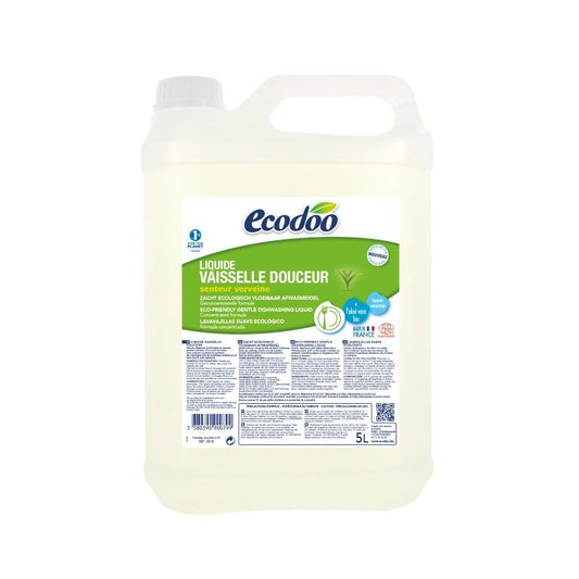 Mild diskmedel Aloe Vera och Verbena Ecodoo 5 L