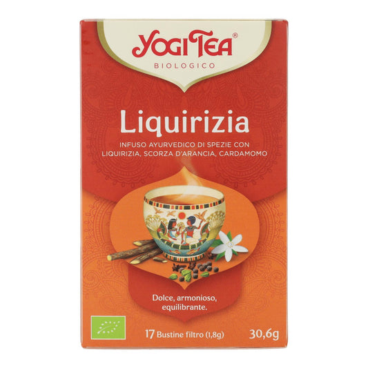 Yogi Tea BIO Lakrits, 17 påsar