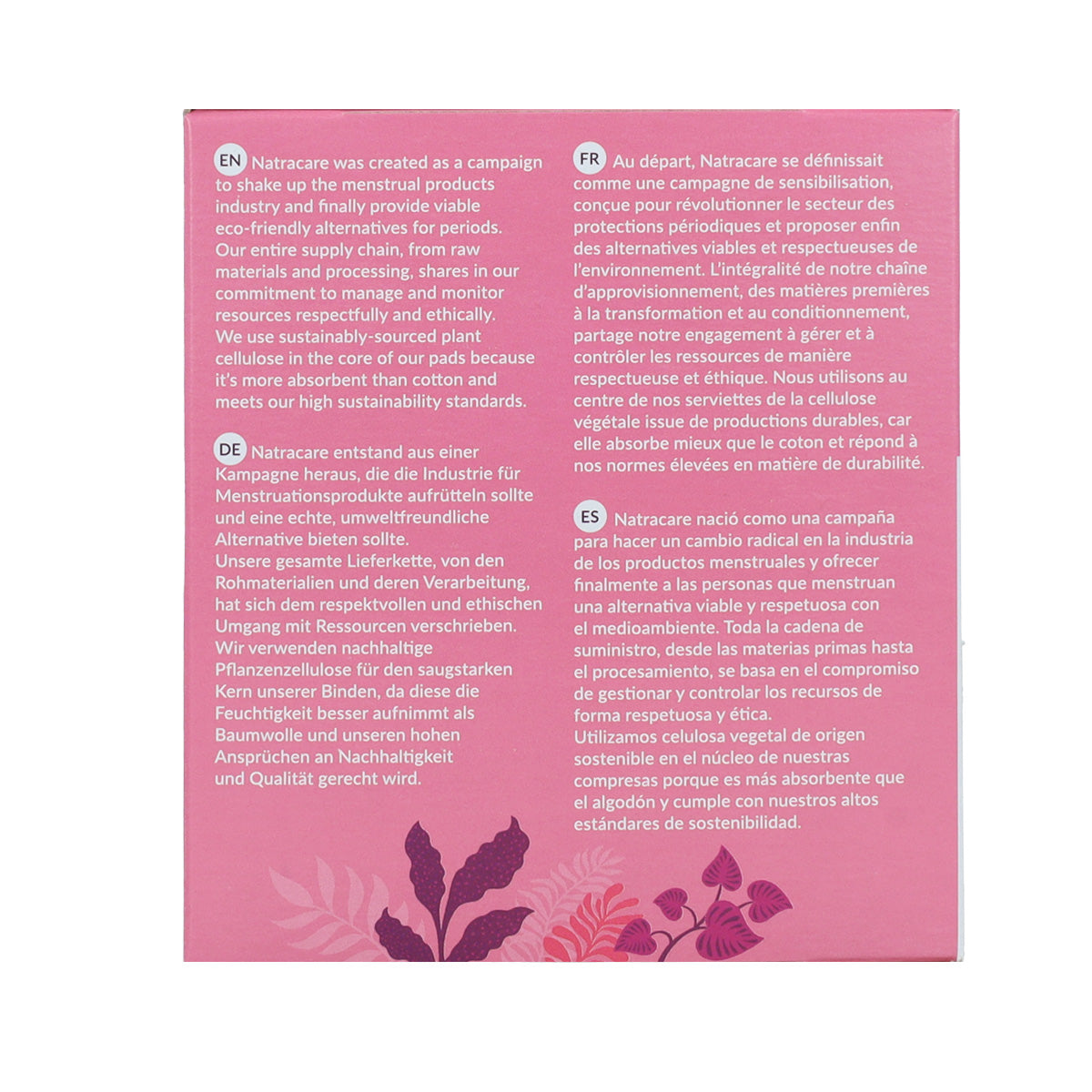 Natracare Ultra Long Winged Organic Sanitary Tissues 8 pcs