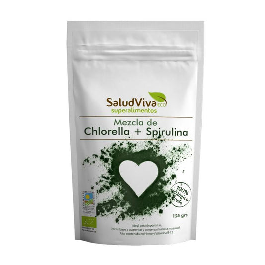 Clorella + Spirulina Salud Viva 125 g