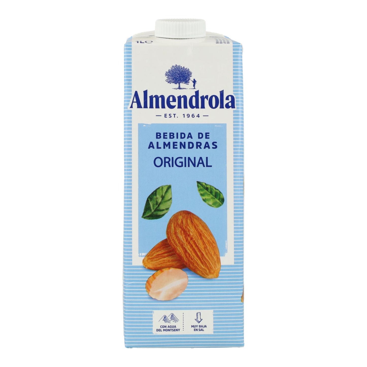 Pack of 6 Almendrola Original Almond Drink 1 L