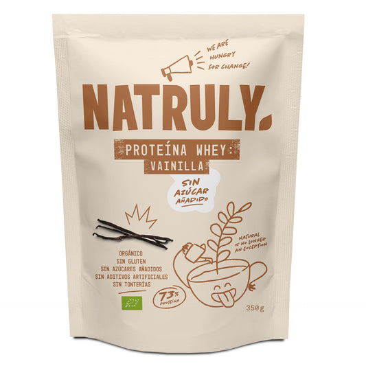 Natruly Protéines de lactosérum vanille, 350 g