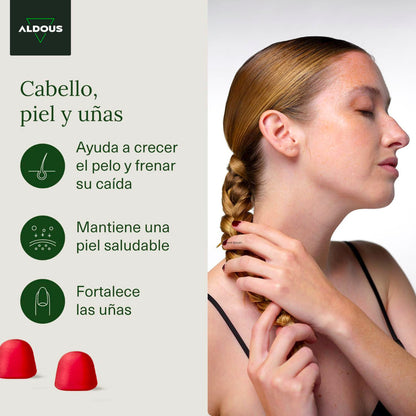 Caramelle gommose alla biotina Aldous 120 gummies