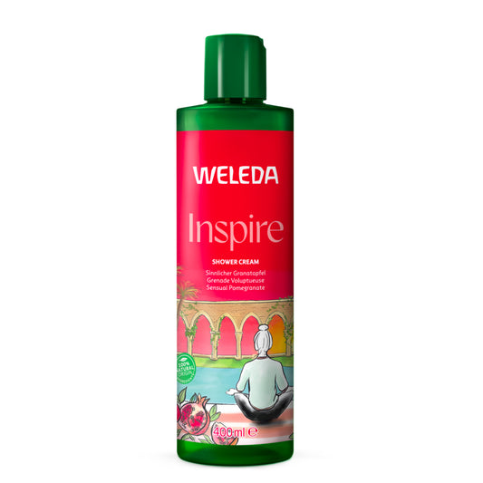 Gel douche crémeux Inspire Grenade Weleda 400 ml