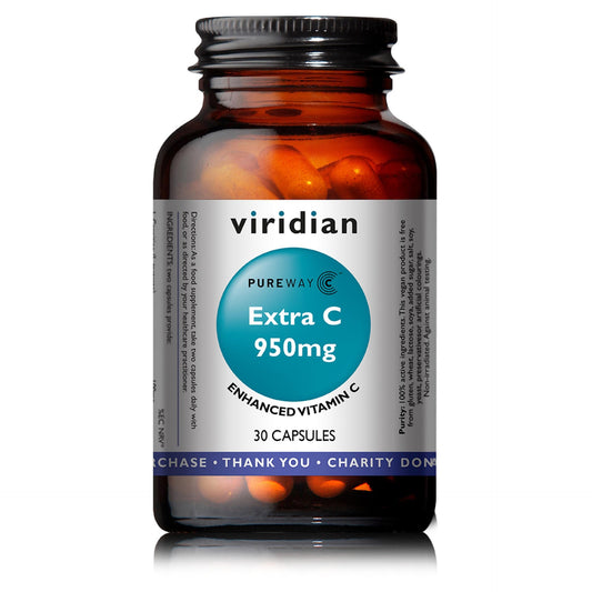 Extra C 950 mg Viridian 30 capsules