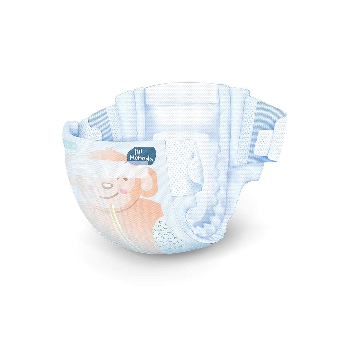 Pack of 6x Gateo T4 Nappies (9-15 kg) 34 units, Chelino