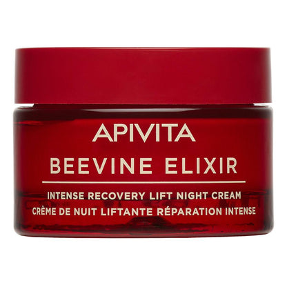 Intensiv återhämtande lyftande nattkräm BEEVINE ELIXIR, APIVITA 50 ml