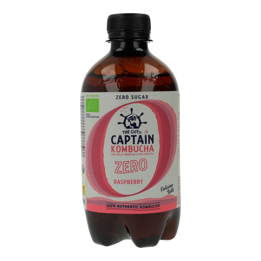 Captain Kombucha Zero Malina Bio 400 ml
