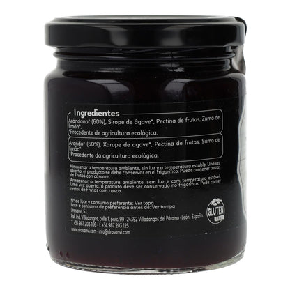 Ecosana Organic Sugar-Free Extra Blueberry Jam 260 g