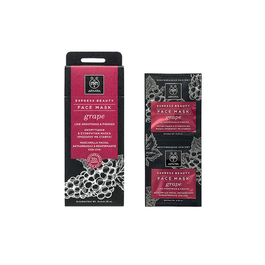 Apivita Express Beauty anti-wrinkle face mask, 2 x 8 ml