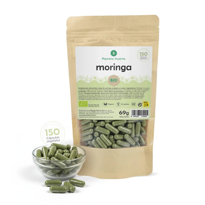Moringa BIO Planeta Huerto 150 cápsulas