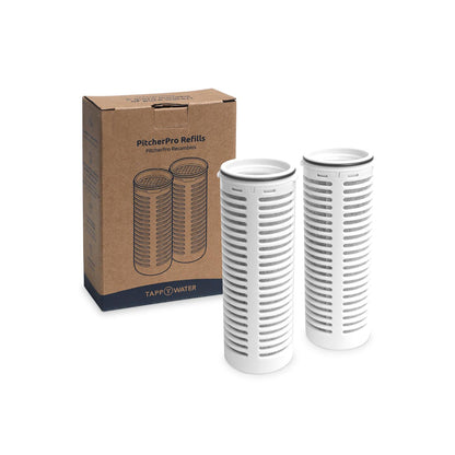 Pack 2 x Cartouches pour carafe filtrante PitcherPro Tappwater