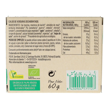 Gemüsebrühe Biográ, 60 g