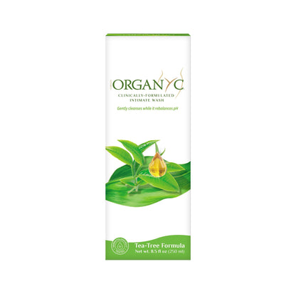 Organic Tea Tree Intimate Hygiene Gel Soap Organyc 250ml
