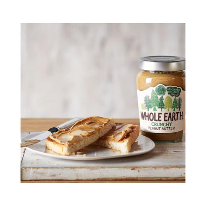 Crema di arachidi Original Crunchy, 454 g. Whole Earth