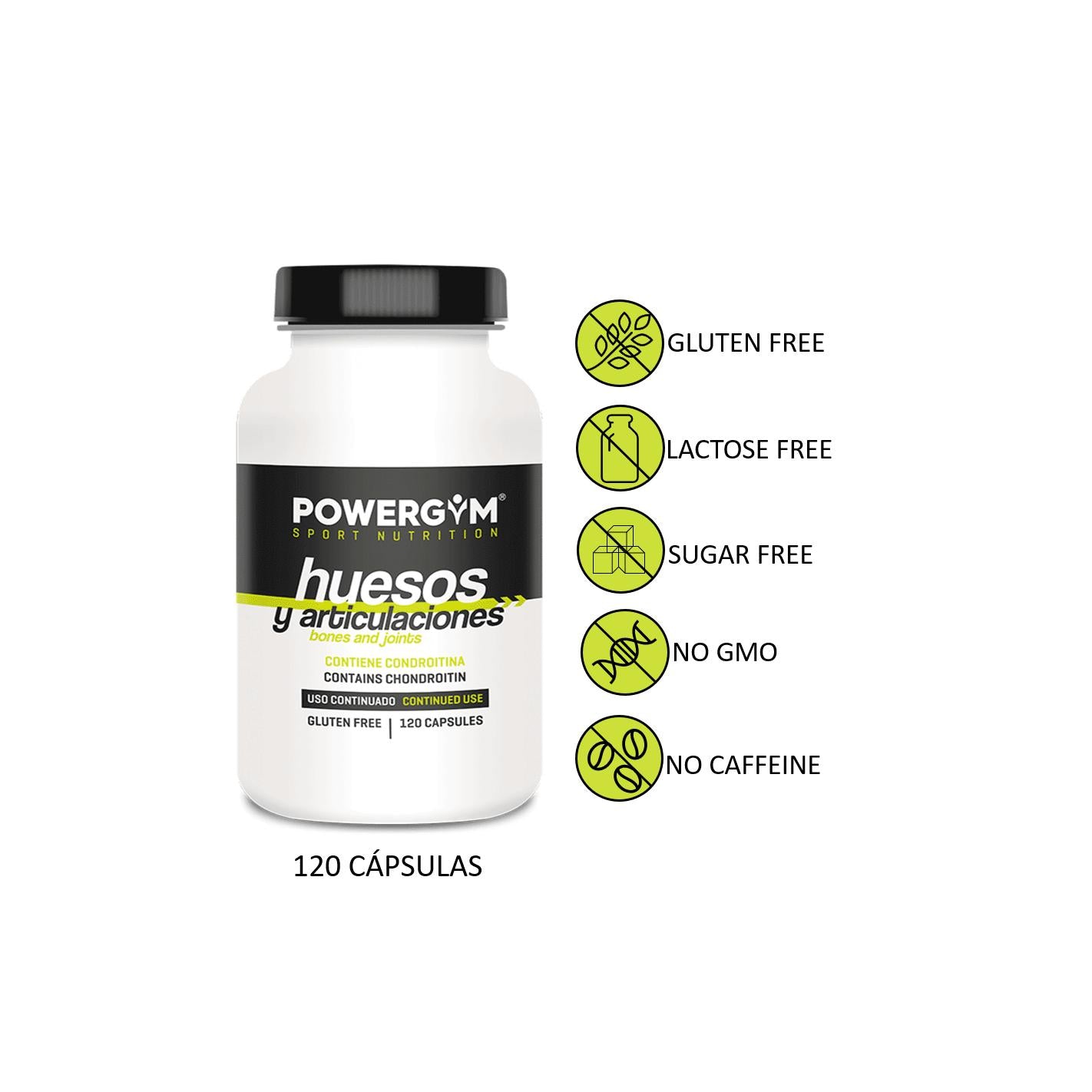 BONES & JOINTS 120 cápsulas Powergym