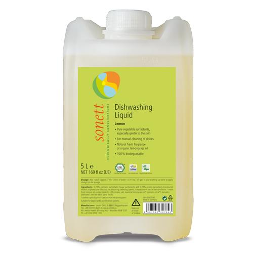 Sonett Lemon Hand Dishwashing Liquid 5 L