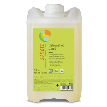 Sonett Lemon Hand Dishwashing Liquid 5 L