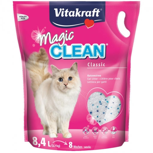 Vitakraft Magic Clean Superchłonne kulki żelu krzemionkowego 4,2 L