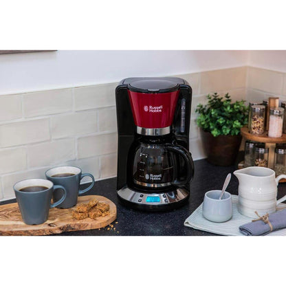 Koffiezetapparaat Colours Plus Rood 1,25 l Russell Hobbs