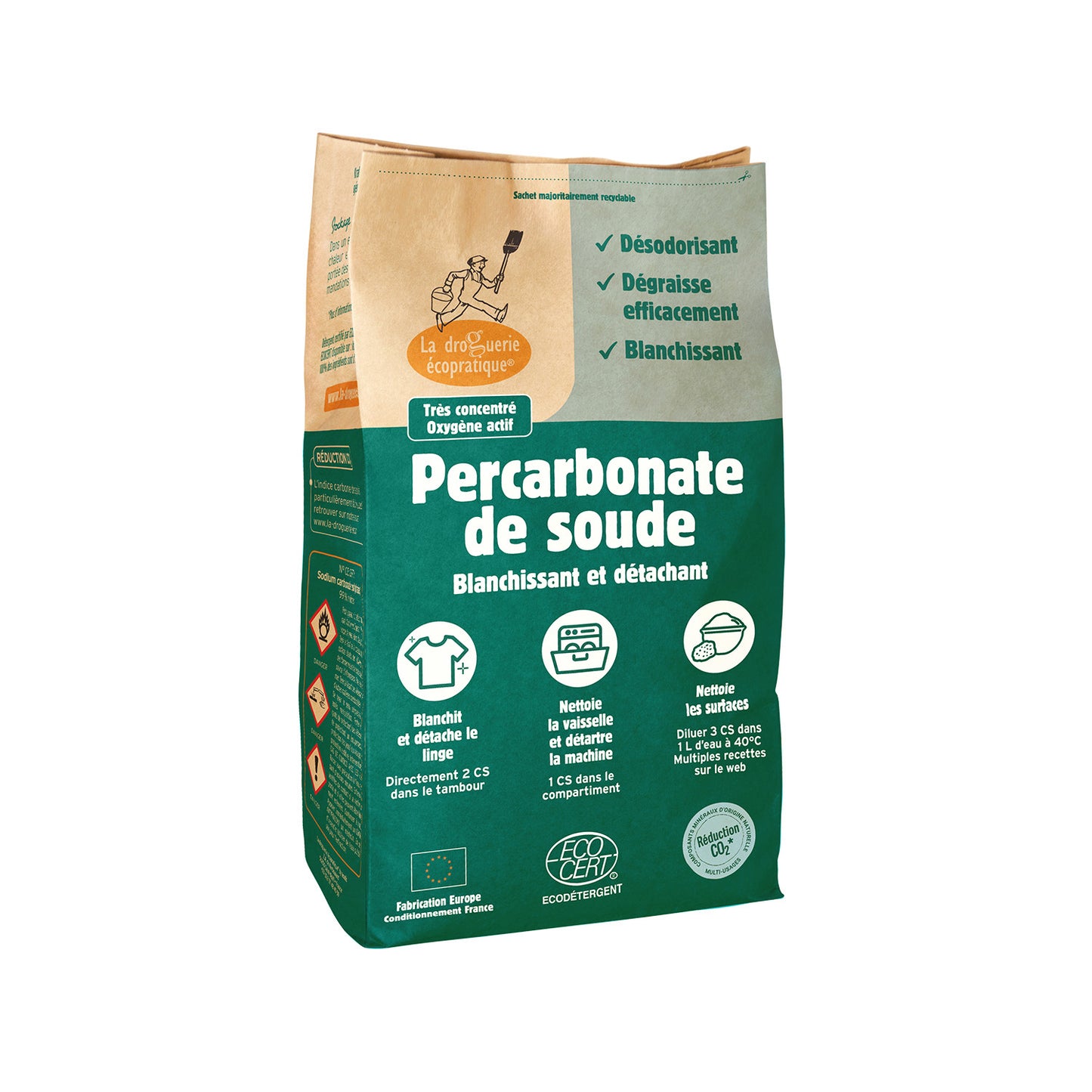 La Droguerie Écologique Sodium Percarbonate 2.5 kg