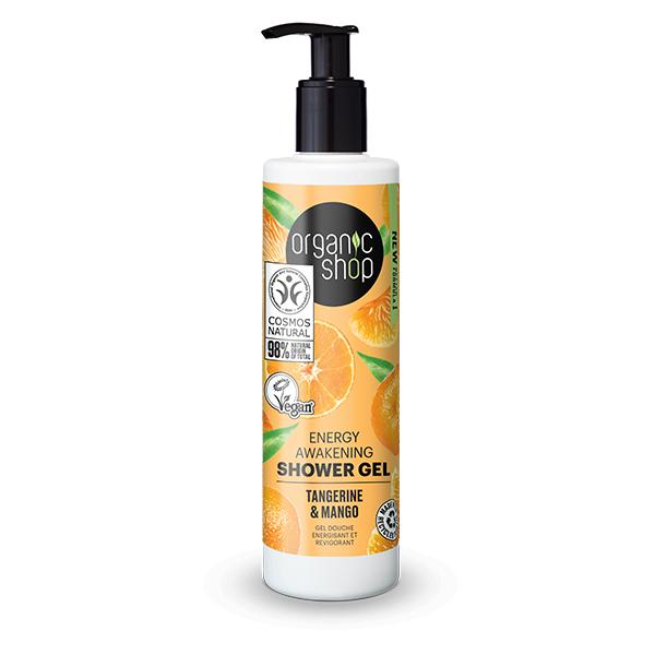 Energiek douchegel Mango en Mandarijn Organic Shop 280 ml