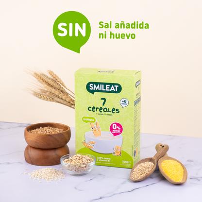 Pack of 6 x Eco Smileat 7-Grain Porridge 200 g