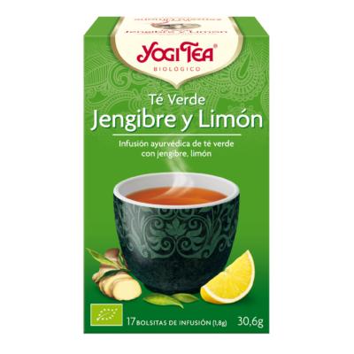 Yogi Tea Organic Sencha Green Tea, Ginger and Lemon, 17 tea bags