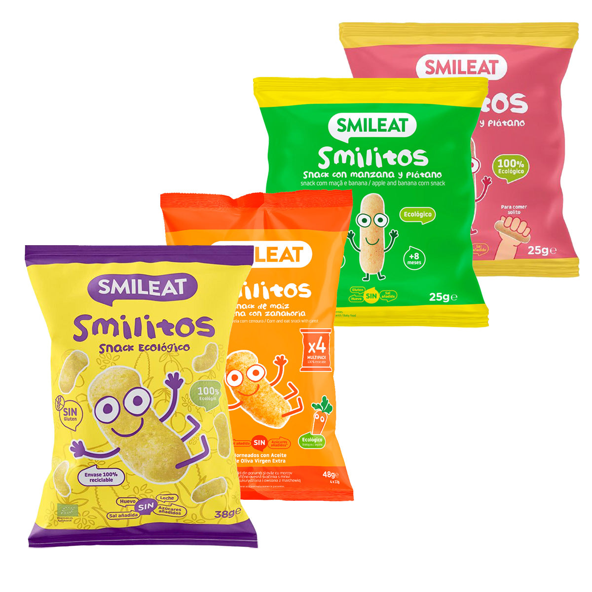 Zestaw mieszanek Smilitos BIO Smileat 4 torebki