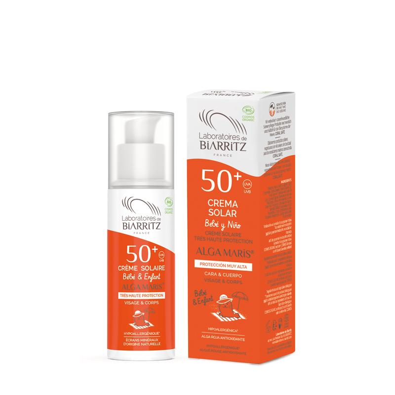 Crema protettiva per bambini SPF50+ Alga Maris 100 ml