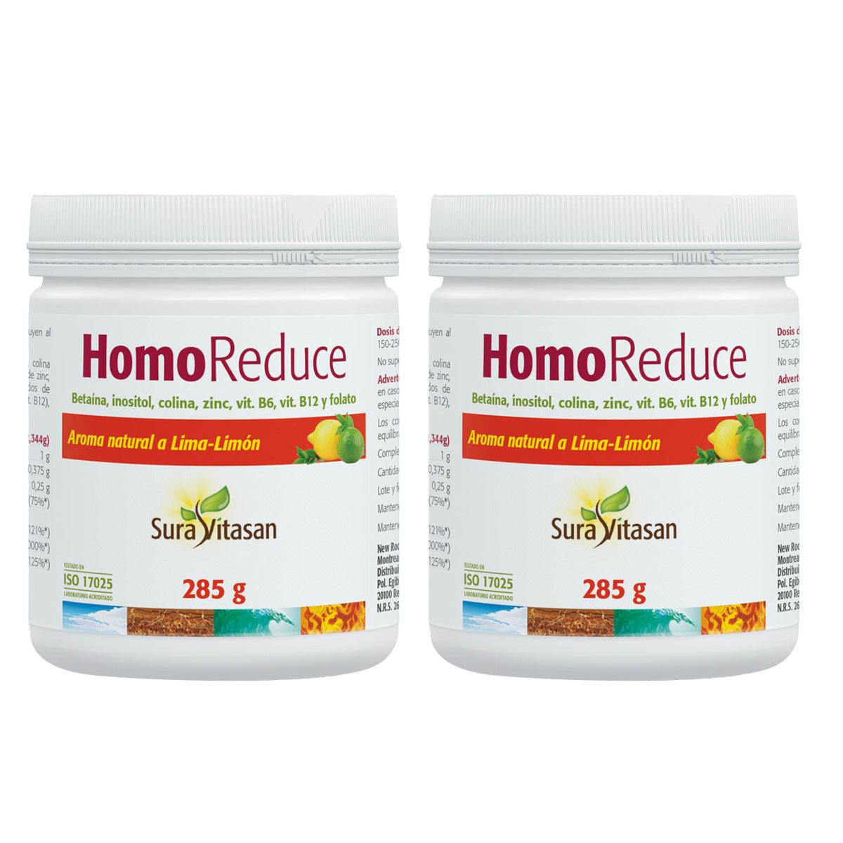 2x Homoreduce Pack, Sura Vitasan, 285 g