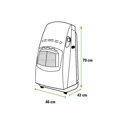 DeLonghi Gasfornuis met blauwe vlam en thermostaat - VBF2 4,2 kW 13 (gereviseerd)
