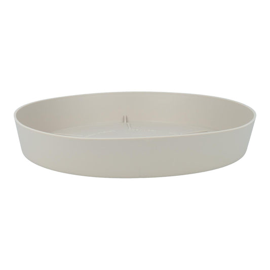 Plato maceta Tes color crudo D 14 x 2